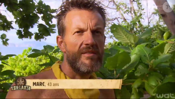 Marc, dans Koh-Lanta 2015 (épisode 13), le vendredi 17 juillet 2015 sur TF1.