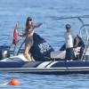 Les Stallone en vacances en famille à bord de leur yacht dans le sud de la France - 17 juillet 2015