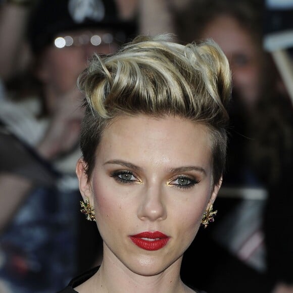 Scarlett Johansson à Londres, le 21 avril 2015.