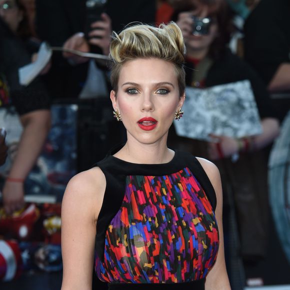 Scarlett Johansson à Londres, le 21 avril 2015.