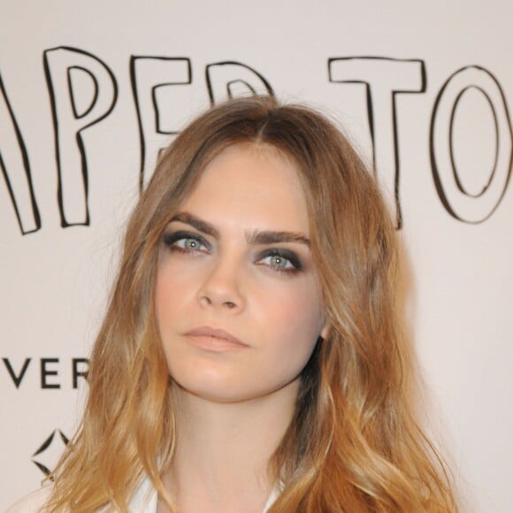 Cara Delevingne assiste à une projection du film 'La face cachée de Margo' organisé par le Wall Street Journal et la marque de bijoux Forevermark au London Hotel. West Hollywood, Los Angeles, le 18 juillet 2015.