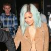 Kylie Jenner quitte le restaurant The Nice Guy, lieu de l'after-party de la projection du film 'La face cachée de Margo'. Los Angeles, le 18 juillet 2015.