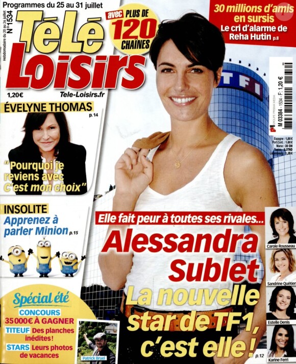Télé-Loisirs - édition du lundi 20 juillet 2015.