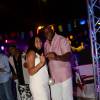 Exclusif - Magic Johnson et sa femme Earlitha "Cookie" Kelly lors de la soirée Denise Rich au coeur du port de Saint-Tropez, le 19 juillet 2015
