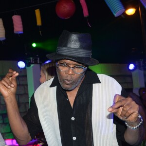 Exclusif - Samuel L. Jackson et son épouse Latanya Richardson lors de la soirée Denise Rich au coeur du port de Saint-Tropez, le 19 juillet 2015
