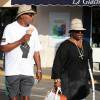 Samuel L. Jackson et sa femme Latanya Richardson sur le port de Saint-Tropez, le 19 juillet 2015