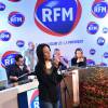 Natasha St-Pier lors de l'émission de radio : "La matinale Spéciale Noël sur RFM" dans les studios de RFM à Paris, le 19 décembre 2014. 