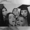 Les soeurs Kardashian (Kim, Kourtney et Khloé) et Jenner à la soirée de remise de diplôme de Kendall et Kylie. Los Angeles, le 23 juillet 2015.