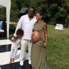 Sa fille Bobbi Kristina toujours inconsciente, Bobby Brown fête la baby-shower de son futur bébé avec sa femme Alicia et leur fils Cassius. Sur Instagram, le 18 mai 2015