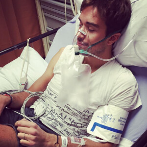 Romain, le mari d'Alex Goude a été hospitalisé le 26 juillet 2015.