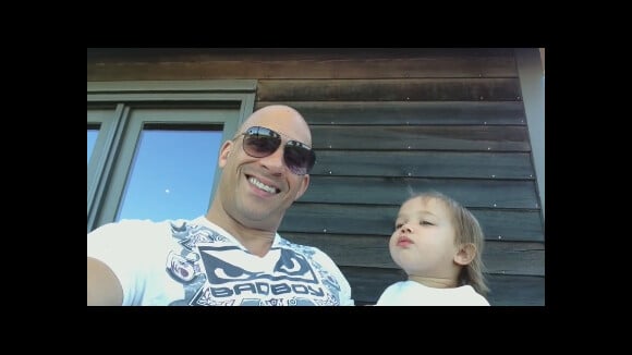 Vin Diesel célèbre ses "moments de famille" avec sa fille Pauline