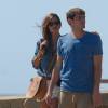 Iker Casillas et sa belle Sara Carbonero sur le front de mer à Porto, le 30 juillet 2015