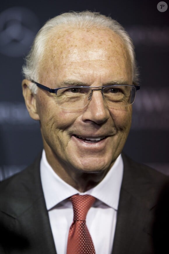 Franz Beckenbauer lors des 'Laureus Sport for Good Night 2013' à l'Olympiahalle de Munich, le 20 septembre 2013