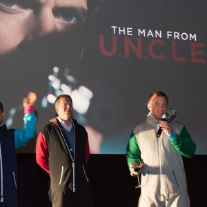 Projection privée de The Man From UNCLE - Mariage de Guy Ritchie et Jacqui Ainsley (photo postée le 3 août 2015)