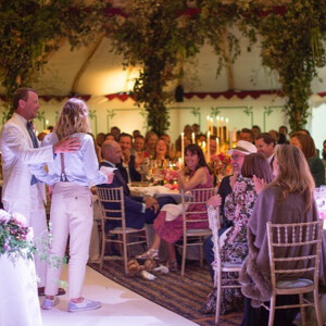 Guy Ritchie et son aîné Rocco - Mariage de Guy Ritchie et Jacqui Ainsley (photo postée le 3 août 2015)