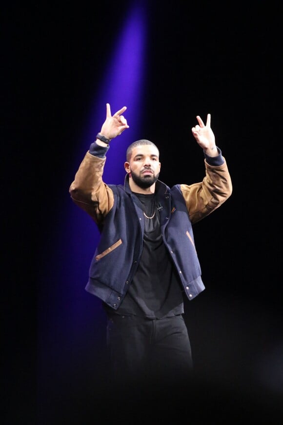 Drake à la WWDC (Worldwide Developer Conference d'Apple) 2015 à San Francisco. Le 8 juin 2015.