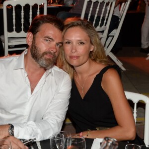 Semi-Exclusif - Clovis Cornillac et Lilou lors de la troisième édition de la "Fight Night" à Saint-Tropez, au coeur de La Citadelle, le 4 août 2015