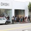 Kim Kardashian a participé à une séance de dédicaces de son livre "Selfish" dans la boutique DASH à Los Angeles. Le 6 août 2015.