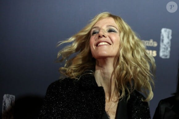 Sandrine Kiberlain à la 40e cérémonie des César au théâtre du Châtelet à Paris le 20 février 2015