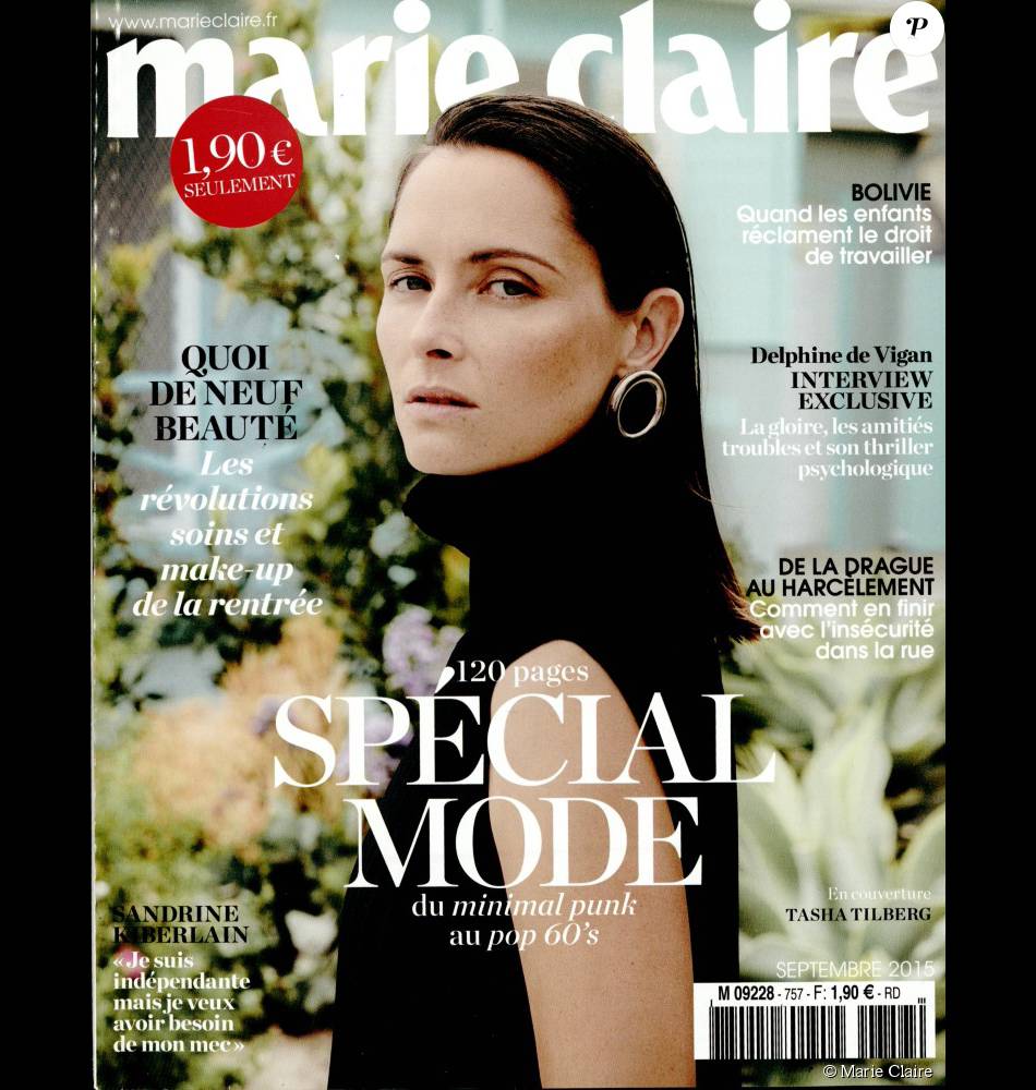 Couverture Du Marie Claire De Septembre 2015 Purepeople 