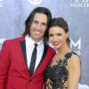 Jake Owen et Lacey Buchanan aux 49e Academy of Country Music Awards à Las Vegas le 6 avril 2014