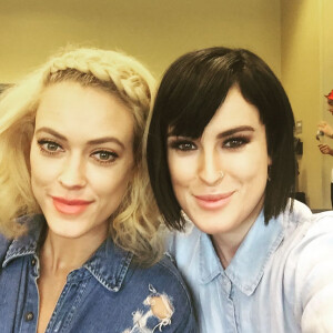 Rumer Willis et Peta Murgatroyd sur la tournée de Dancing With The Stars / août 2015