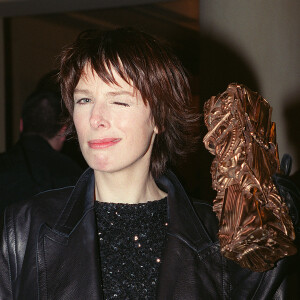 Karin Viard lors de la 25e Cérémonie des Césars 2000.