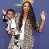 Ciara et son fils Future Zahir Wilburn - People au "Nickelodeon Kid's Choice Sports Awards" à Westwood. Le 16 juillet 2015 