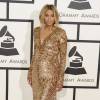La chanteuse Ciara (enceinte) - 56eme ceremonie des Grammy Awards a Los Angeles le 26 janvier 2014. 