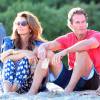 Exclu - Cindy Crawford et son mari Rande Gerber à Malibu, le 4 juillet 2015