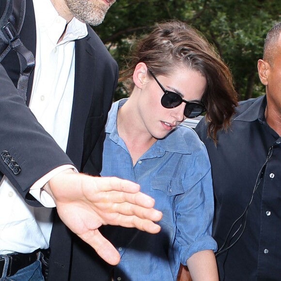 Kristen Stewart à New York le 10 août 2015.