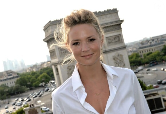 Exclusif - Rencontre avec Virginie Efira sur la terrasse Publicis lors du 4e Champs Elysées FIlm Festival à Paris le 15 juin 2015. 