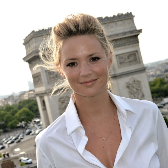 Exclusif - Rencontre avec Virginie Efira sur la terrasse Publicis lors du 4e Champs Elysées FIlm Festival à Paris le 15 juin 2015. 