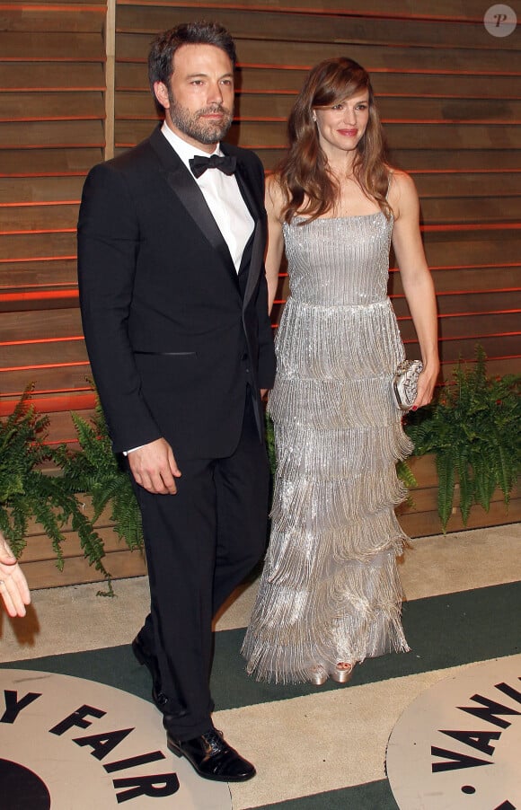 Jennifer Garner et Ben Affleck, ici présents à la soirée Vanity Fair, après la 86ème cérémonie des Oscars, le 2 mars 2014 au Sunset Plaza, à Hollywood