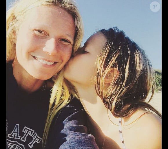Gwyneth Paltrow a ajouté une photo de sa fille sur Instagram / août 2015