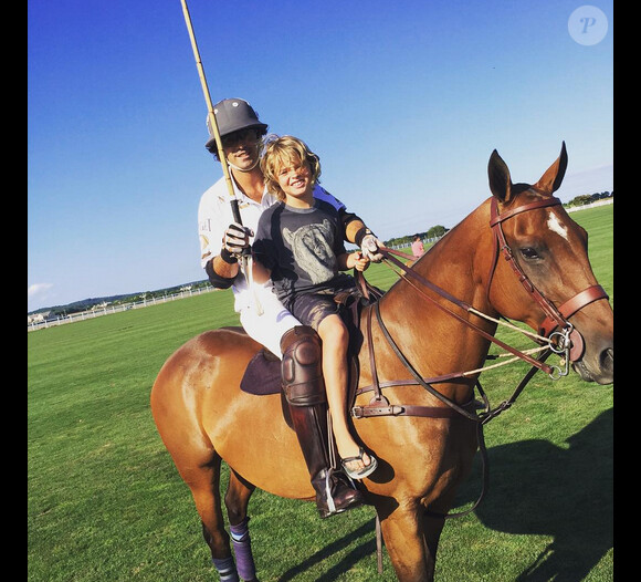 Gwyneth Paltrow a ajouté une photo de son fils sur Instagram / août 2015