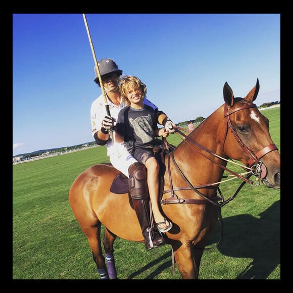 Gwyneth Paltrow a ajouté une photo de son fils sur Instagram / août 2015