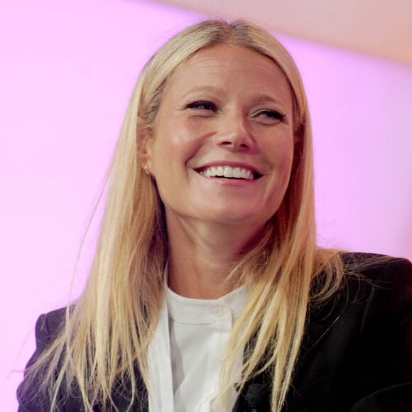 Gwyneth Paltrow à la conférence de presse annuelle «Women Bloggers» à New York, le 17 juillet 2015