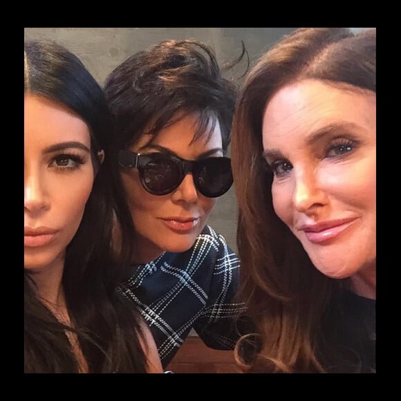 Caitlyn et Kris Jenner réunies avec Kim Kardashian