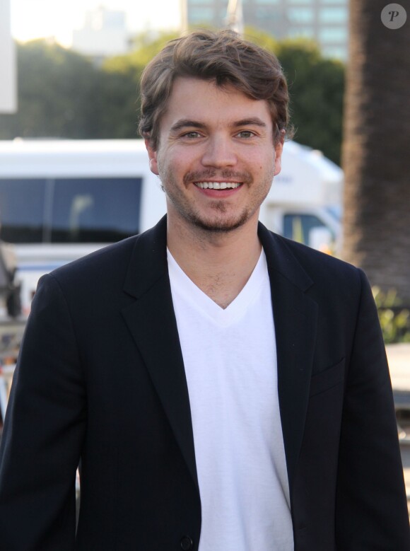 Emile Hirsch à Universal City, le 8 novembre 2013. 