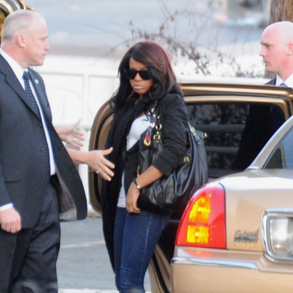 Bobbi Kristina Brown à Newark, le 17 février 2012