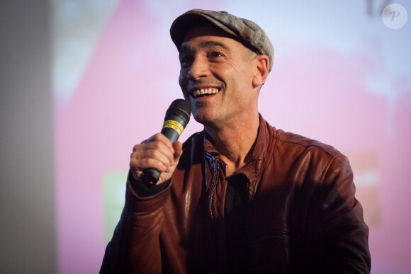 Jean-Marc Barr - Hommage à Jeremy Irons lors du Festival du film de Beauvais, le 12 avril 2014. 