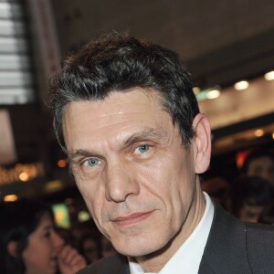 Marc Lavoine au 35e Salon du Livre à la Porte de Versailles à Paris, le 21 mars 2015.