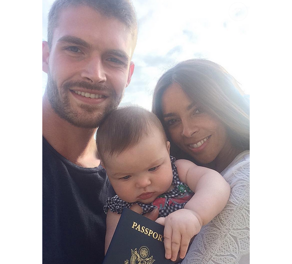 Terri Seymour a ajouté une photo avec son amoureux Clark Mallon et leur fille Coco sur sa page Instagram.