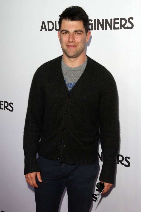 Max Greenfield à la première de "Adult Beginners" à Hollywood, le 15 avril 2015 