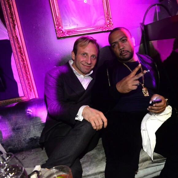 Le rappeur Timbaland passe une soiree au Rose Club a Stockholm. Le 25 octobre 2013 