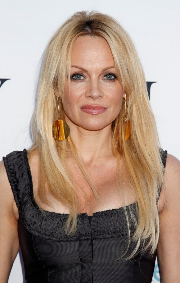 Pamela Anderson - Avant-première du film "Unity" à Los Angeles, le 24 juin 2015. 