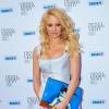 Pamela Anderson fait du shopping avant de se rendre au défilé Liska à Vienne en Autriche, le 18 juin 2015. 