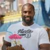 Teddy Riner - Photocall "Fête Givrée" à Disneyland Paris à Marne-la-Vallée le 30 mai 2015