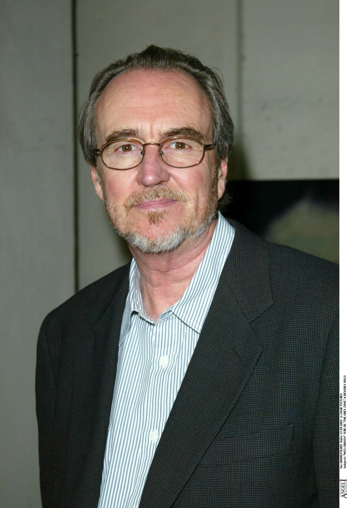 Photo : Wes Craven lors de l'avant-première de The Grey Zone à Beverly ...